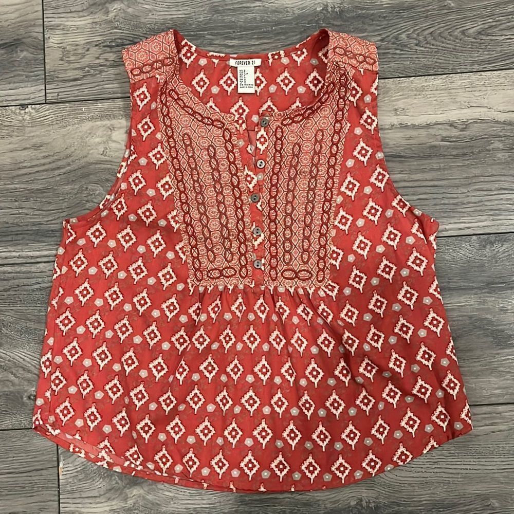 Forever 21 Dusty Rose Blouse